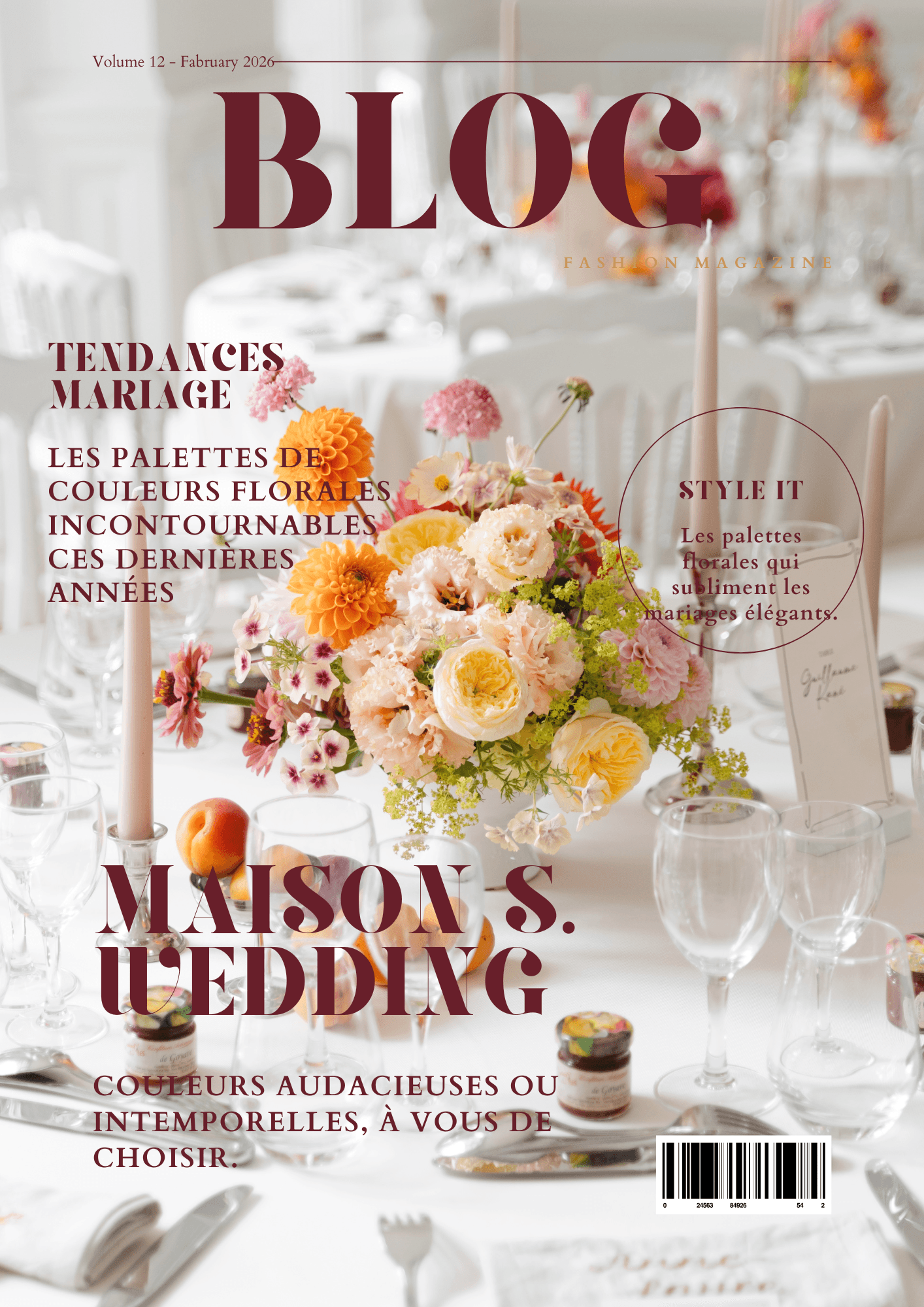 Tendances mariage : les palettes de couleurs florales incontournables ces dernières années