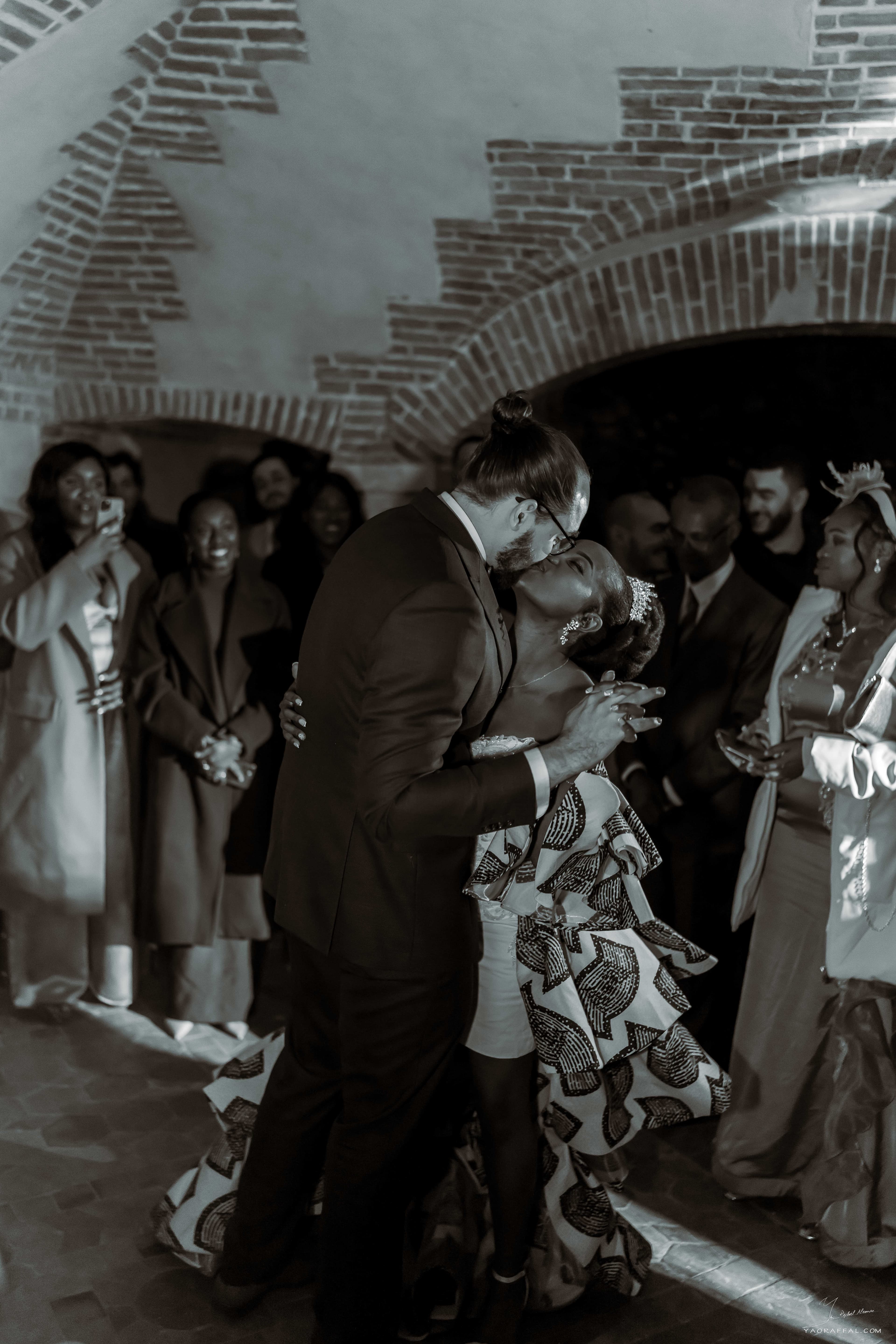 mariés gisèle et thomas première danse des mariés au château de sorel