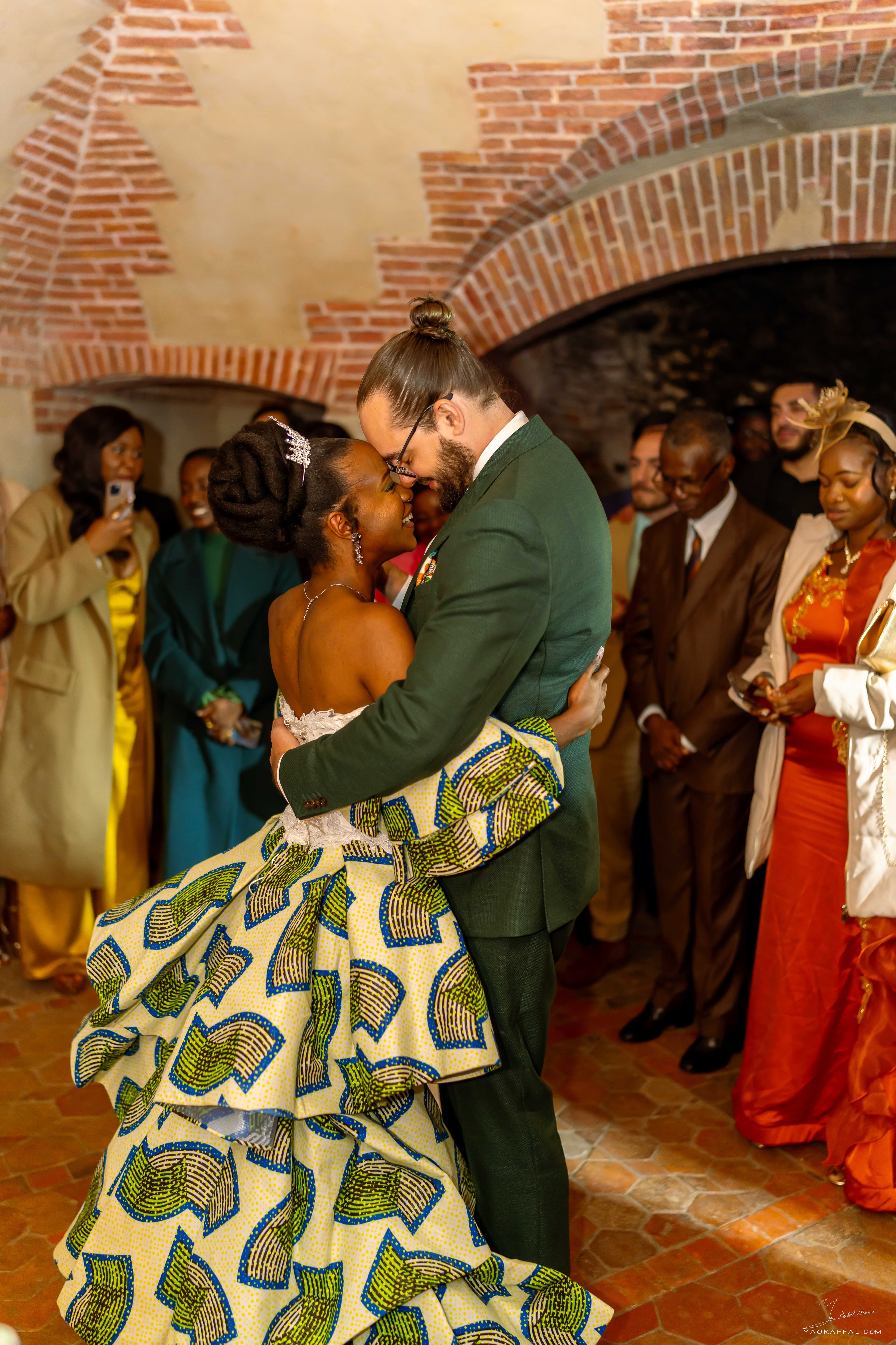 mariés gisèle et thomas première danse des mariés au château de sorel