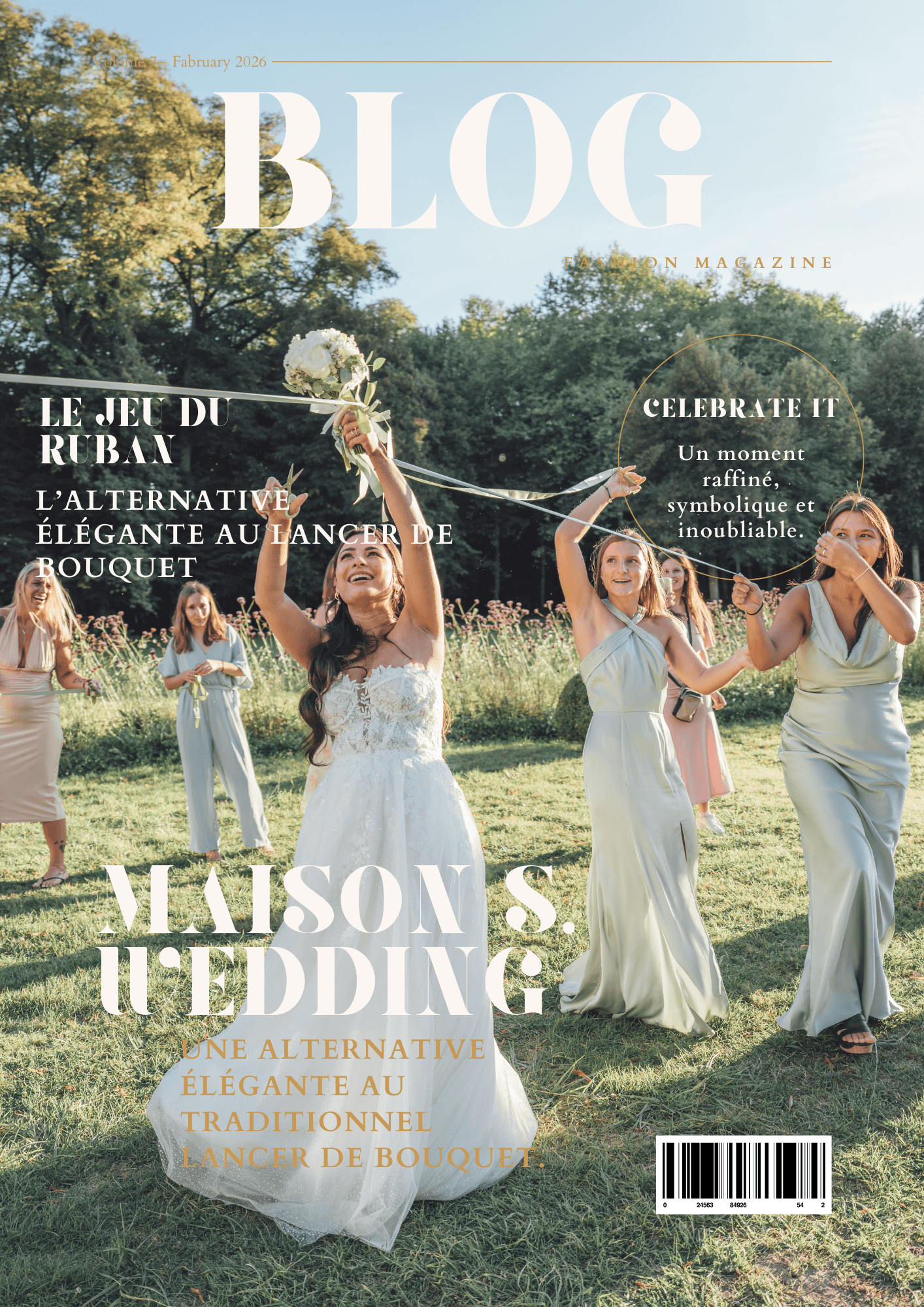 Le jeu du ruban : l'alternative élégante au lancer de bouquet